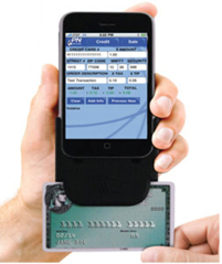 iPhone credit card swipe